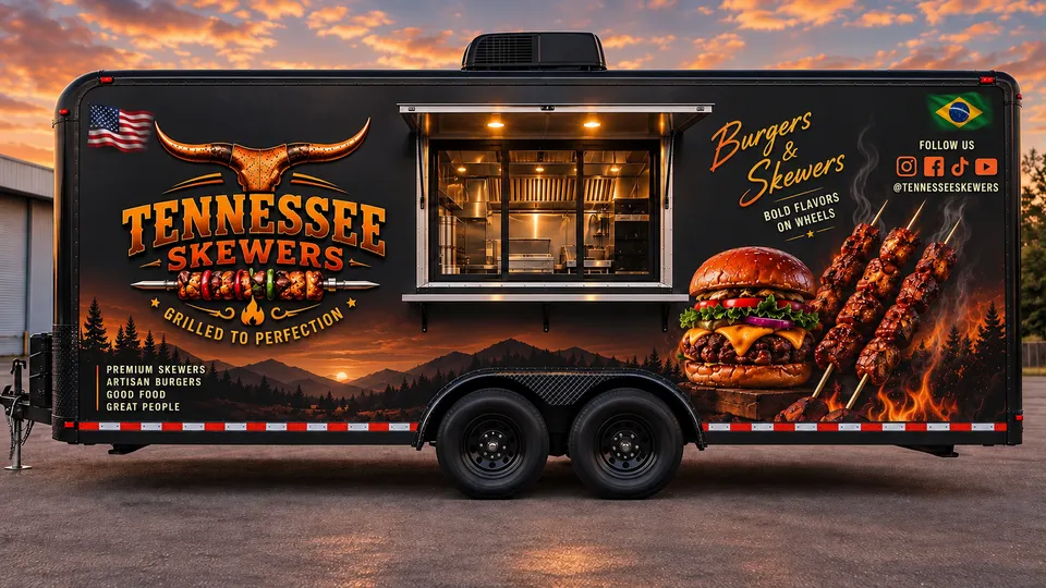 The Tennessee Skewers food trailer